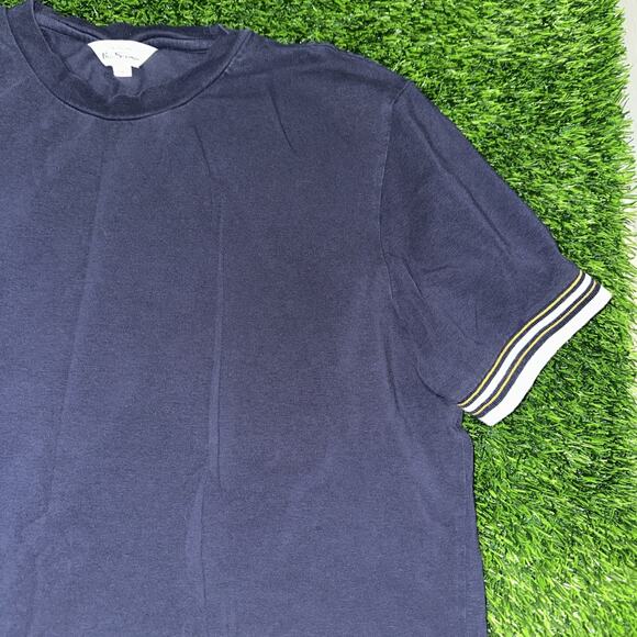 Ben Sherman Mens Sz X Large Navy T-shirt - Picture 3 of 8